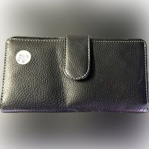 NWOT Black Leather Wallet